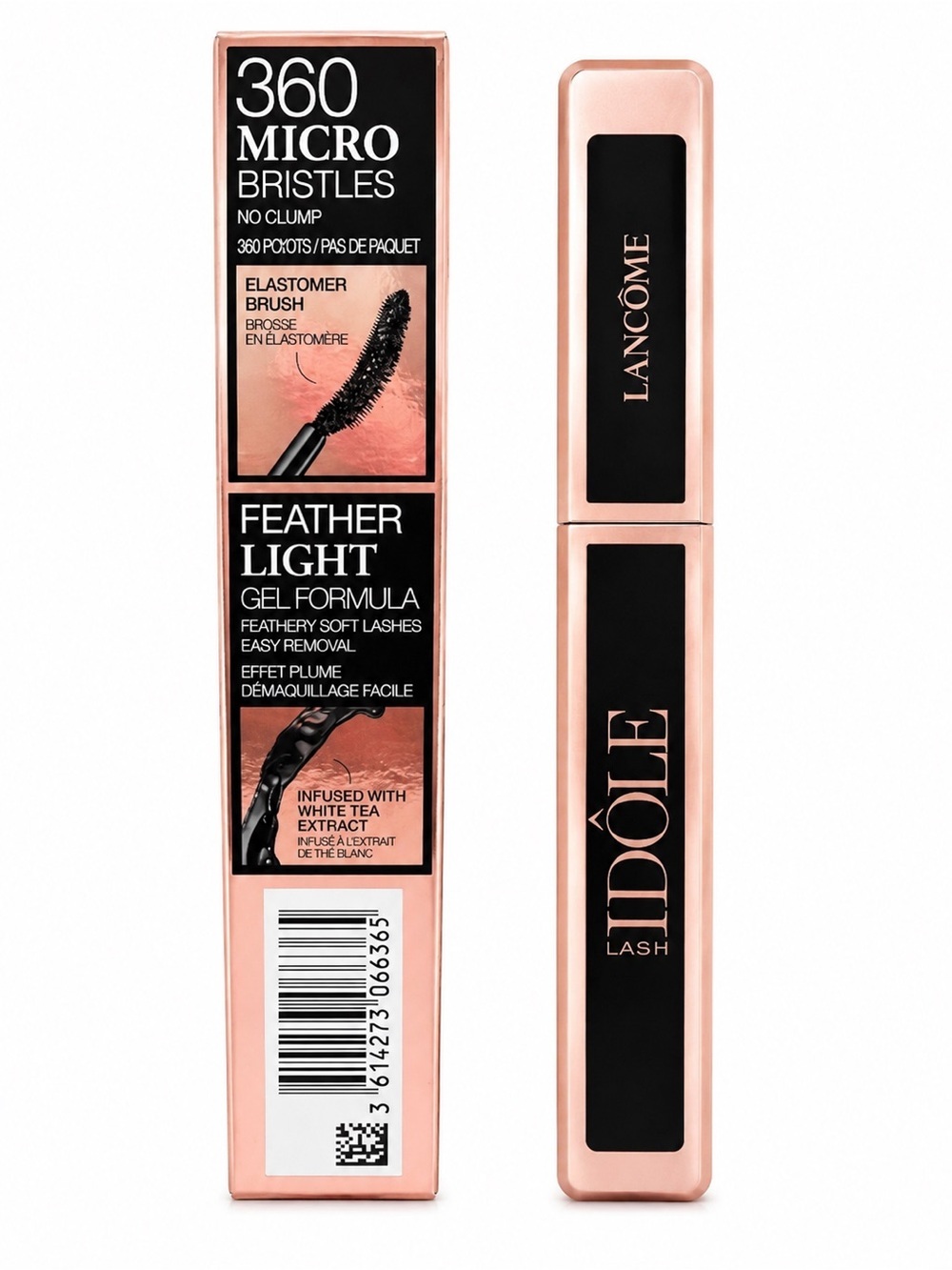 Lancôme Lash Idôle Lash-Lifting & Volumizing Mascara - Glossy Black - Picture 4 of 6